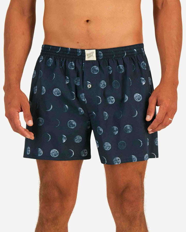 Blue boxers