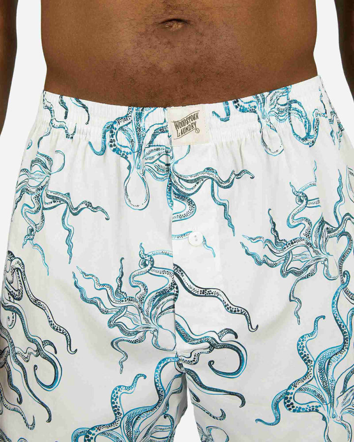 White boxer shorts