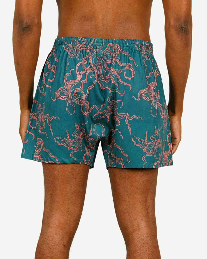 Mens green boxers