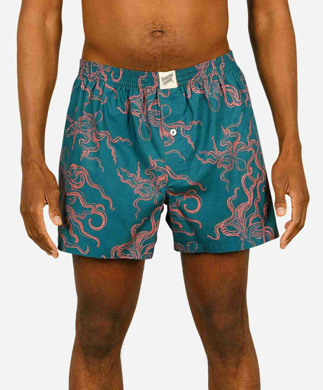 Mens green boxers