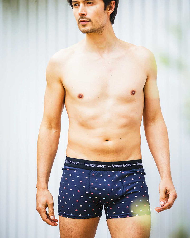 Mens boxer briefs - P-Ghost / Pac Man