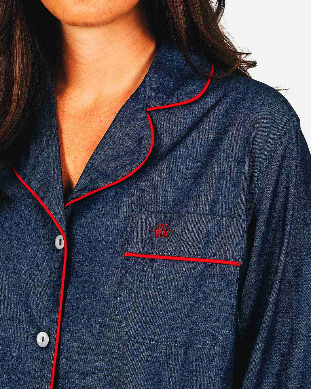 Womens blue pyjamas