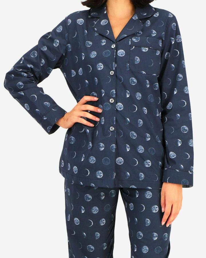 Blue womens pyjamas