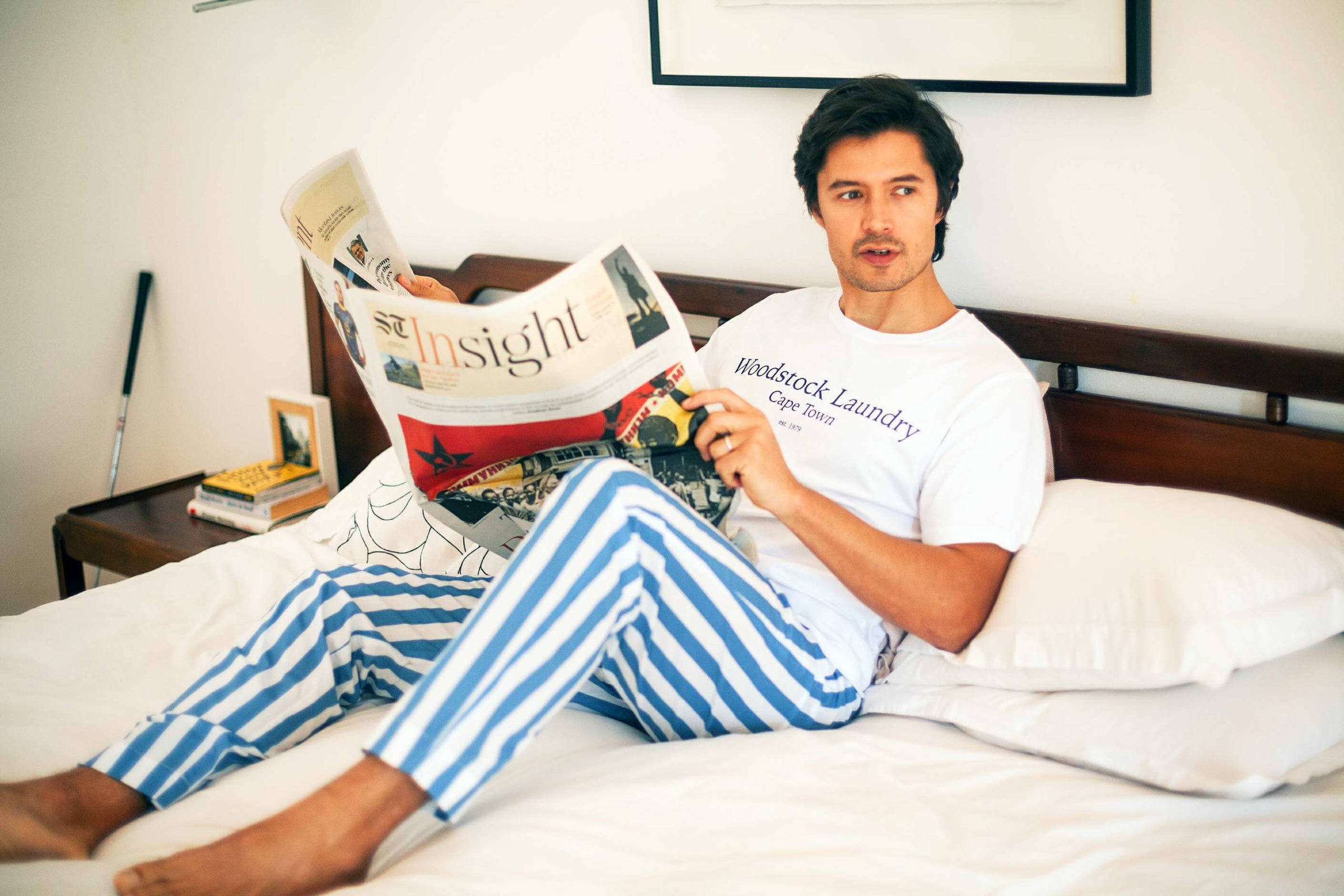 Leichte Pyjamahosen für Herren