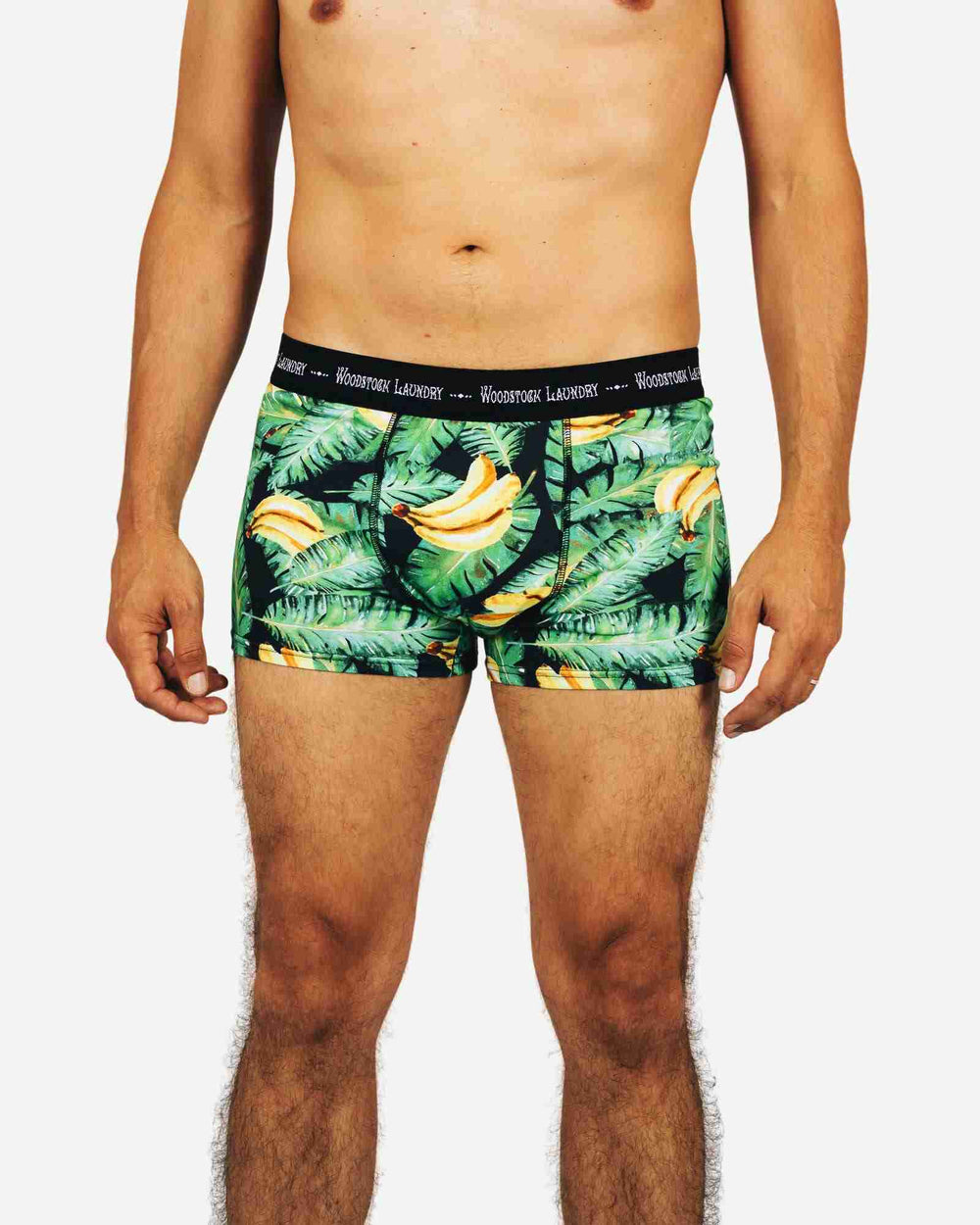 Mens boxer briefs - Bananas on Leaves