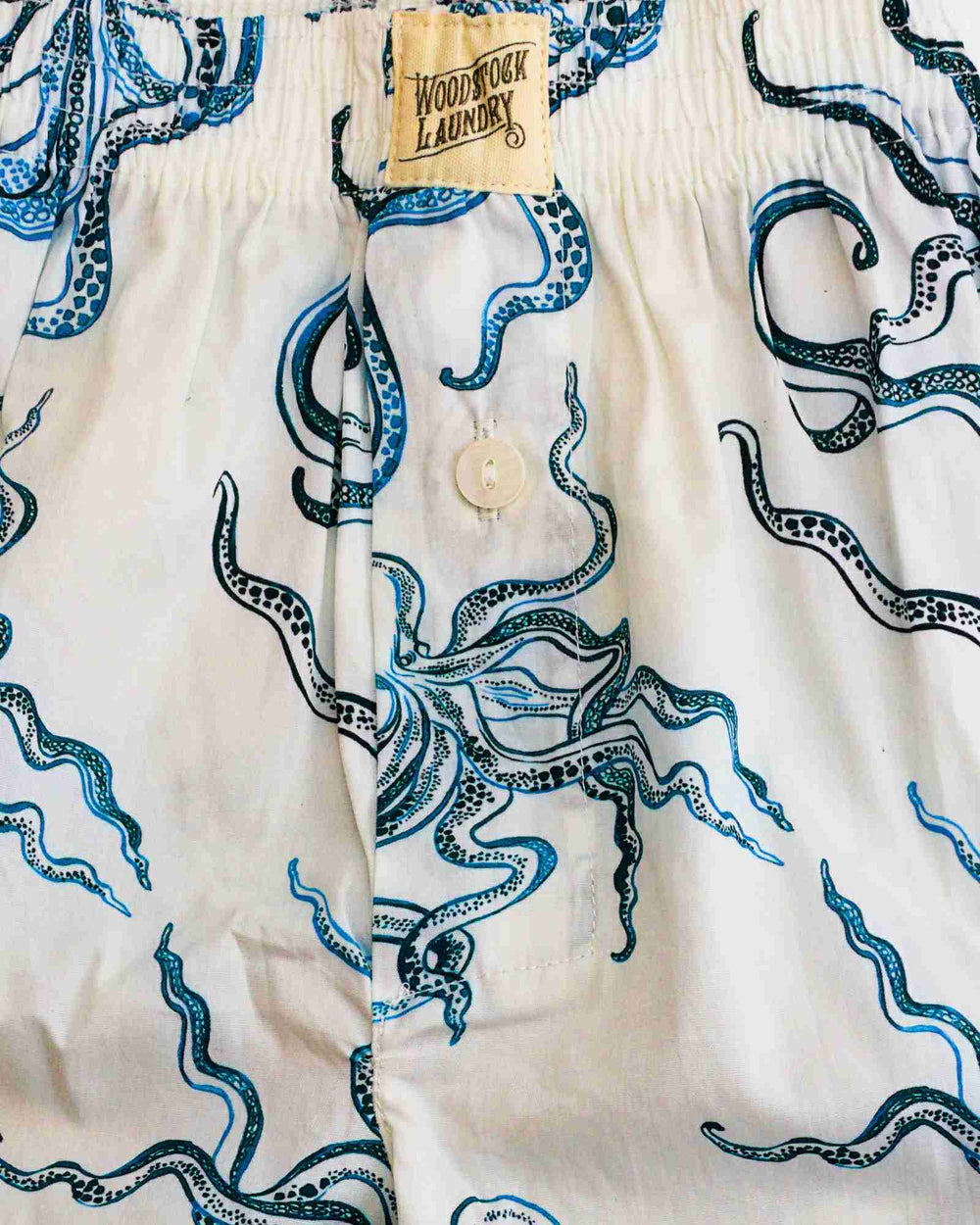 White boxer shorts
