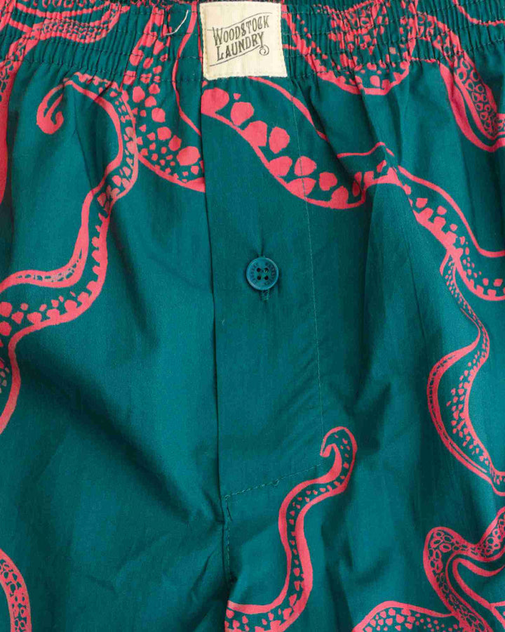 Mens green boxers
