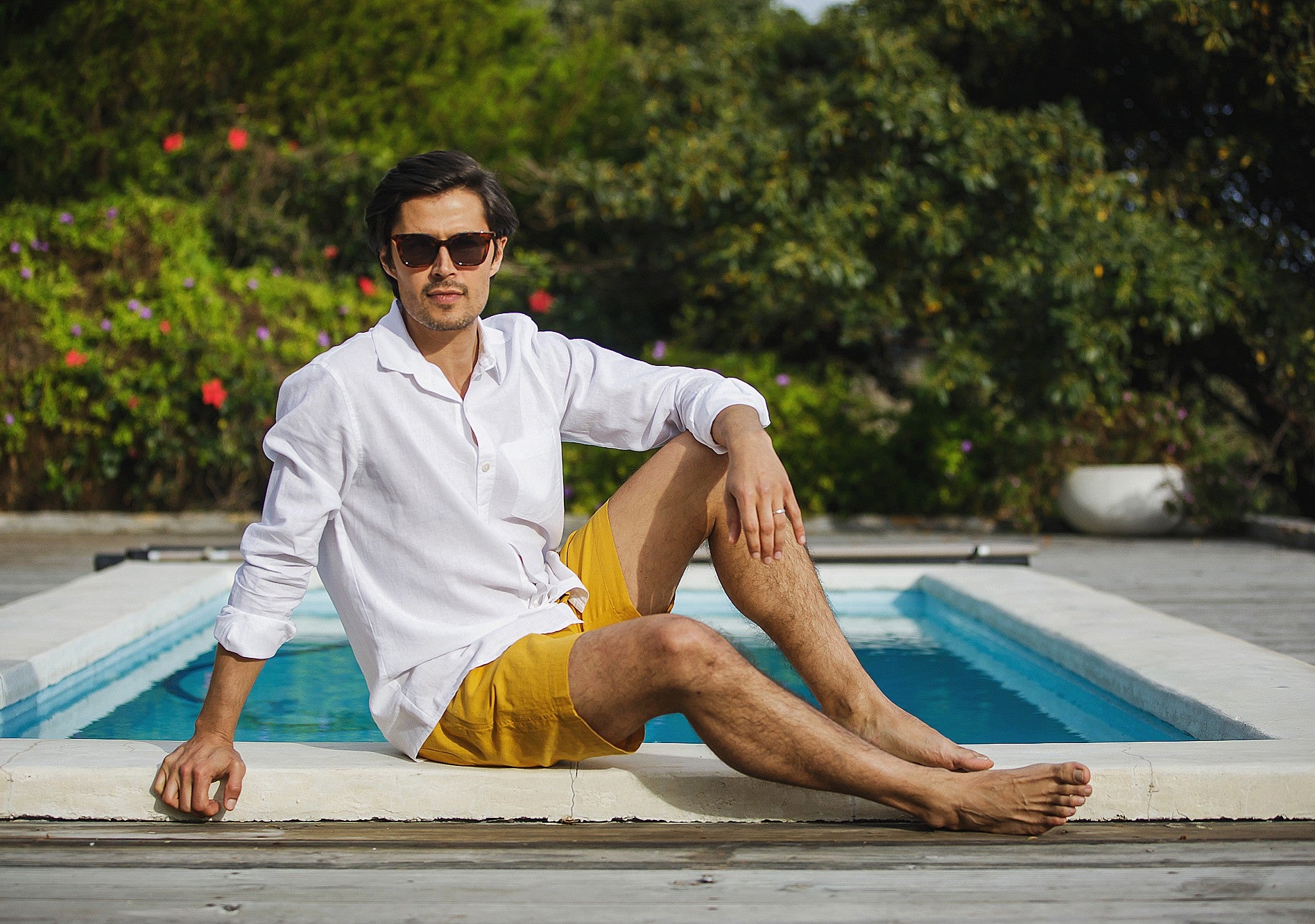 Mens linen clothing