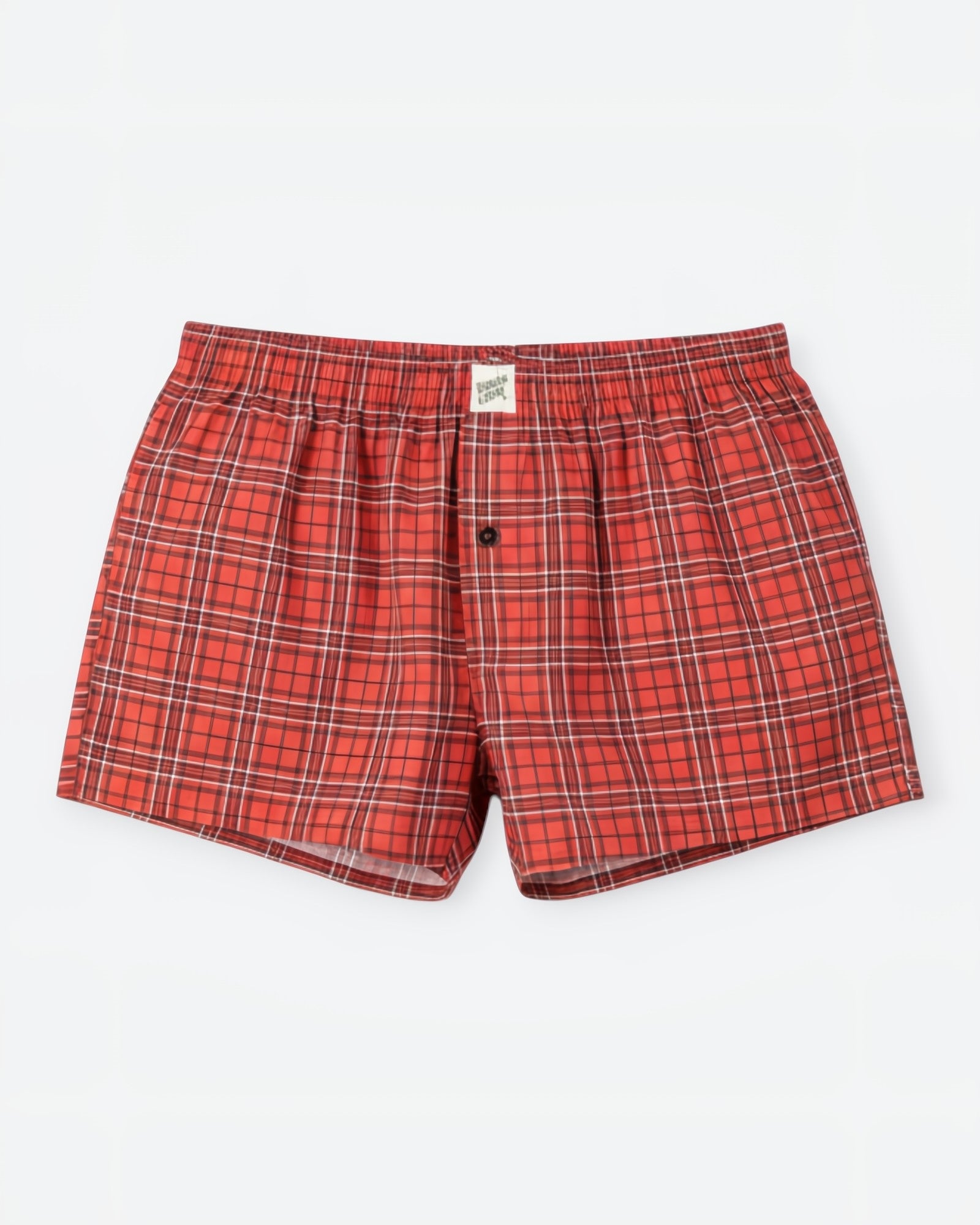 Red Checked Boxer Shorts - Men - Camden | Woodstock Laundry AD