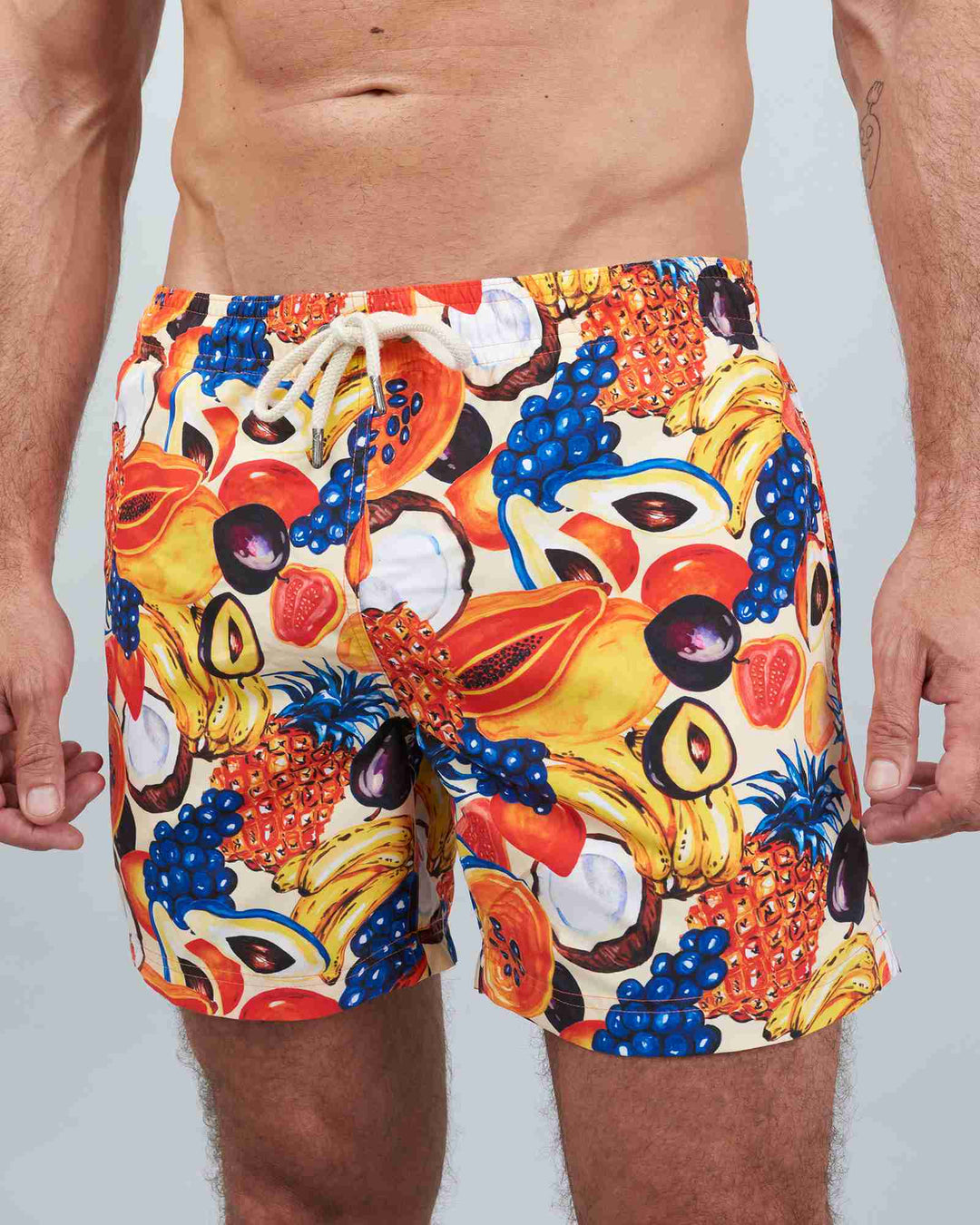 Mens swim shorts - tutti frutti