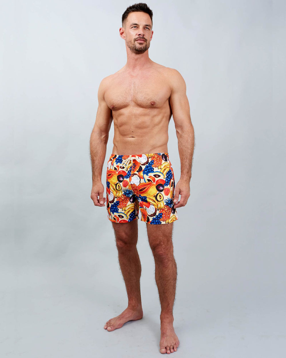 Mens swim shorts - tutti frutti