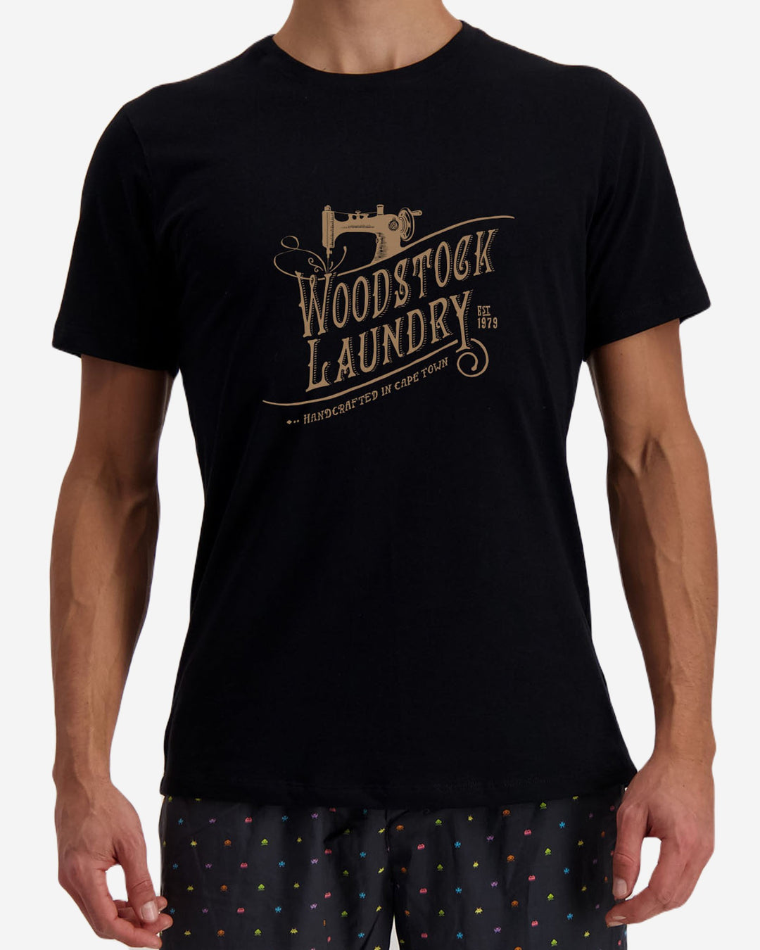 Mens black t-shirts with logo
