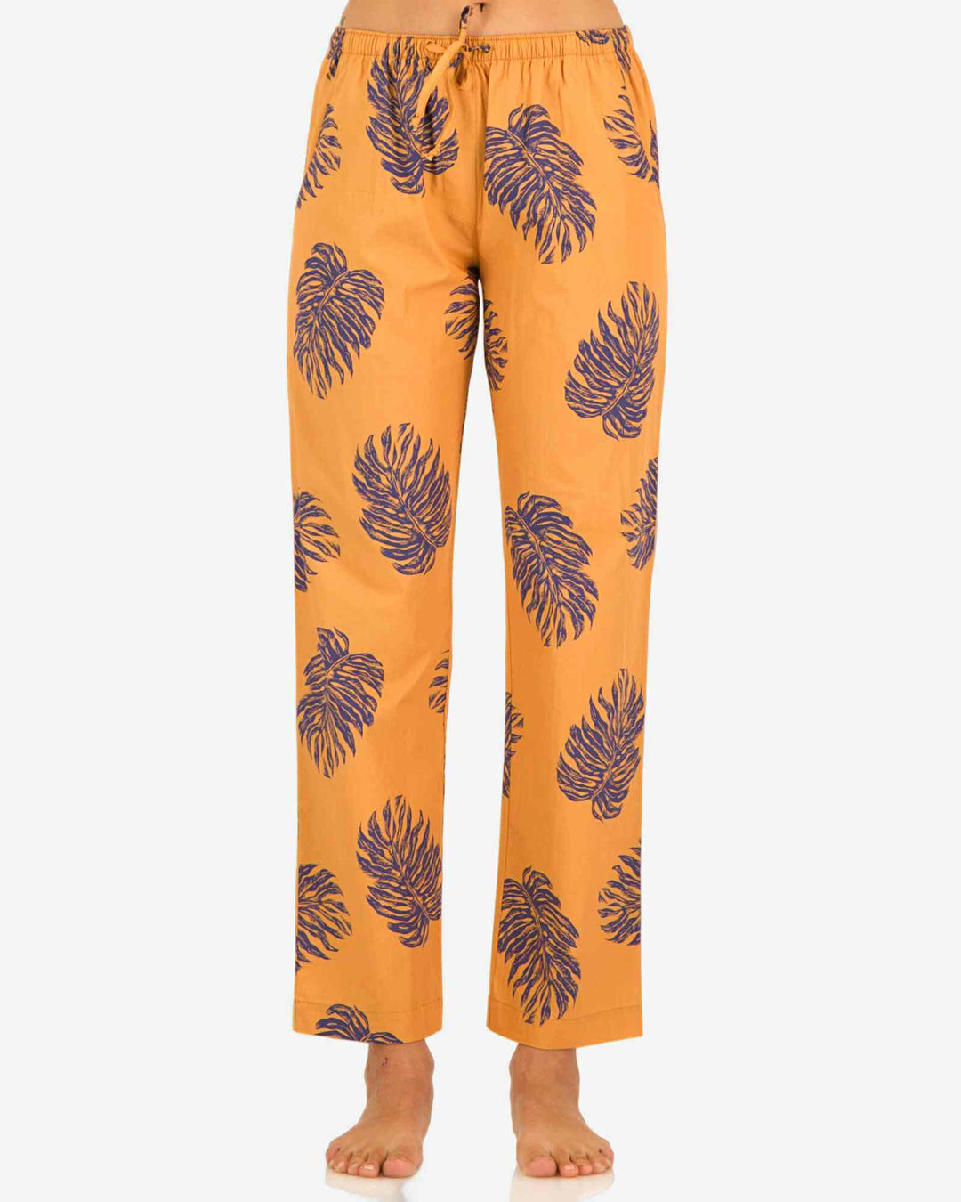 Womens lounge pants - Monster orange
