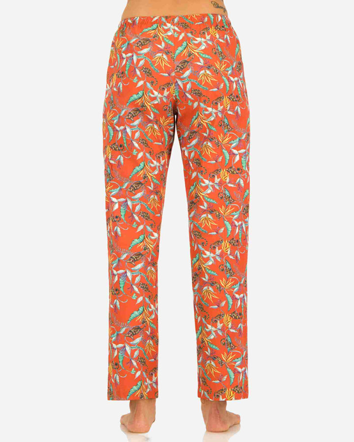Womens lounge pants - Nag Apies Orange