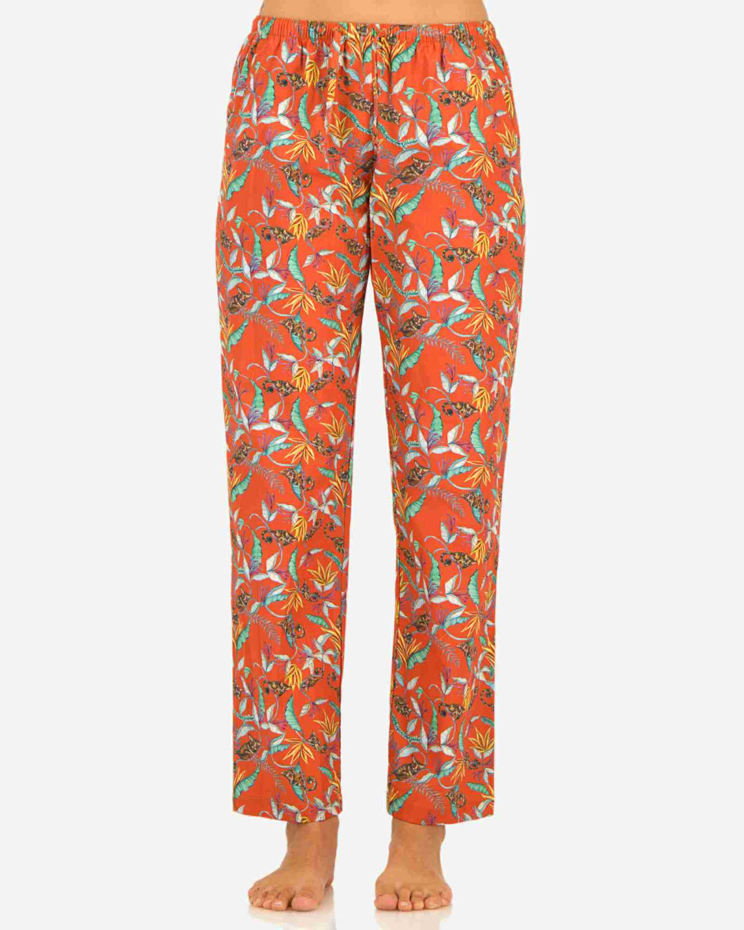 Womens lounge pants - Nag Apies Orange