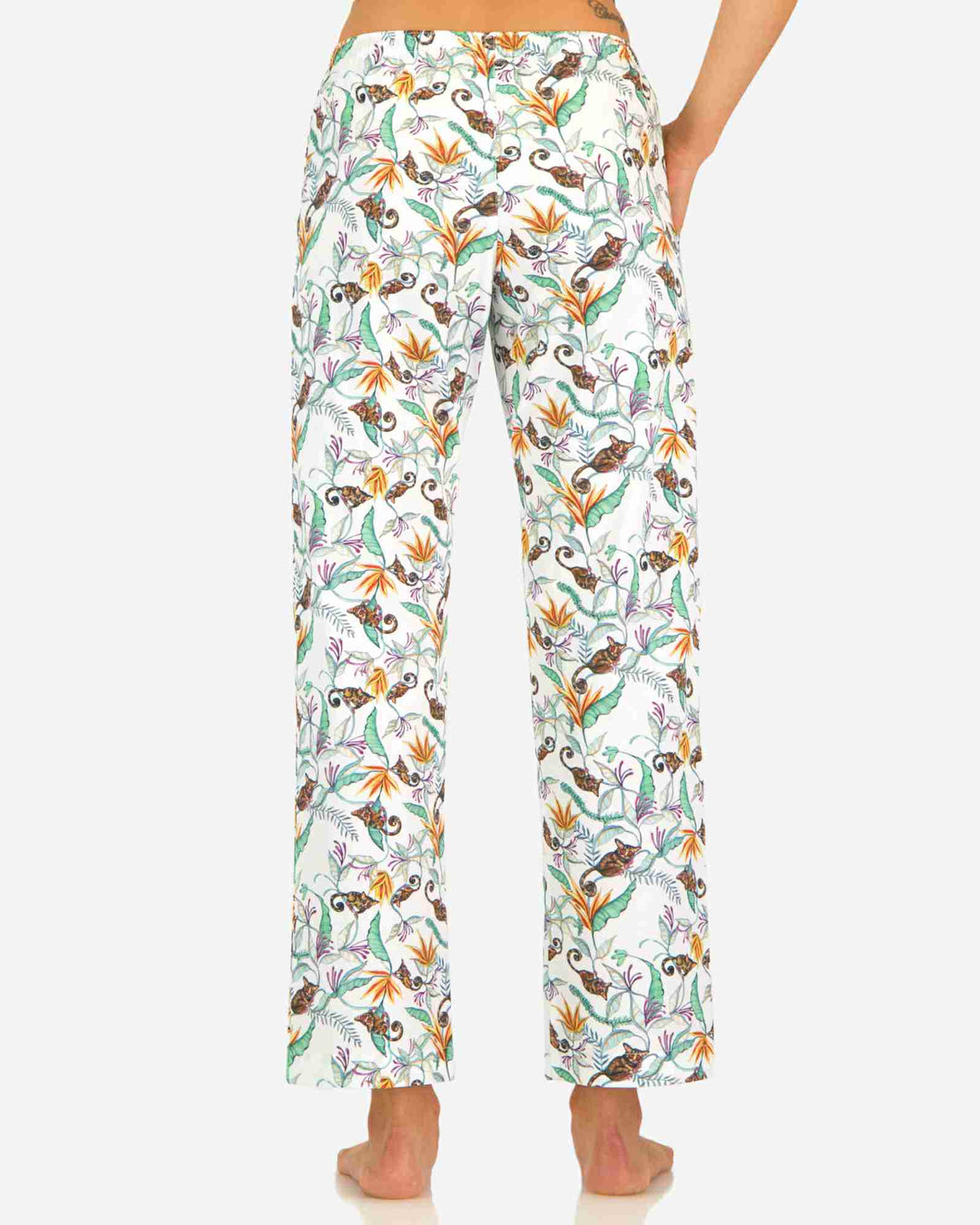 Womens lounge pants - Nag Apies White