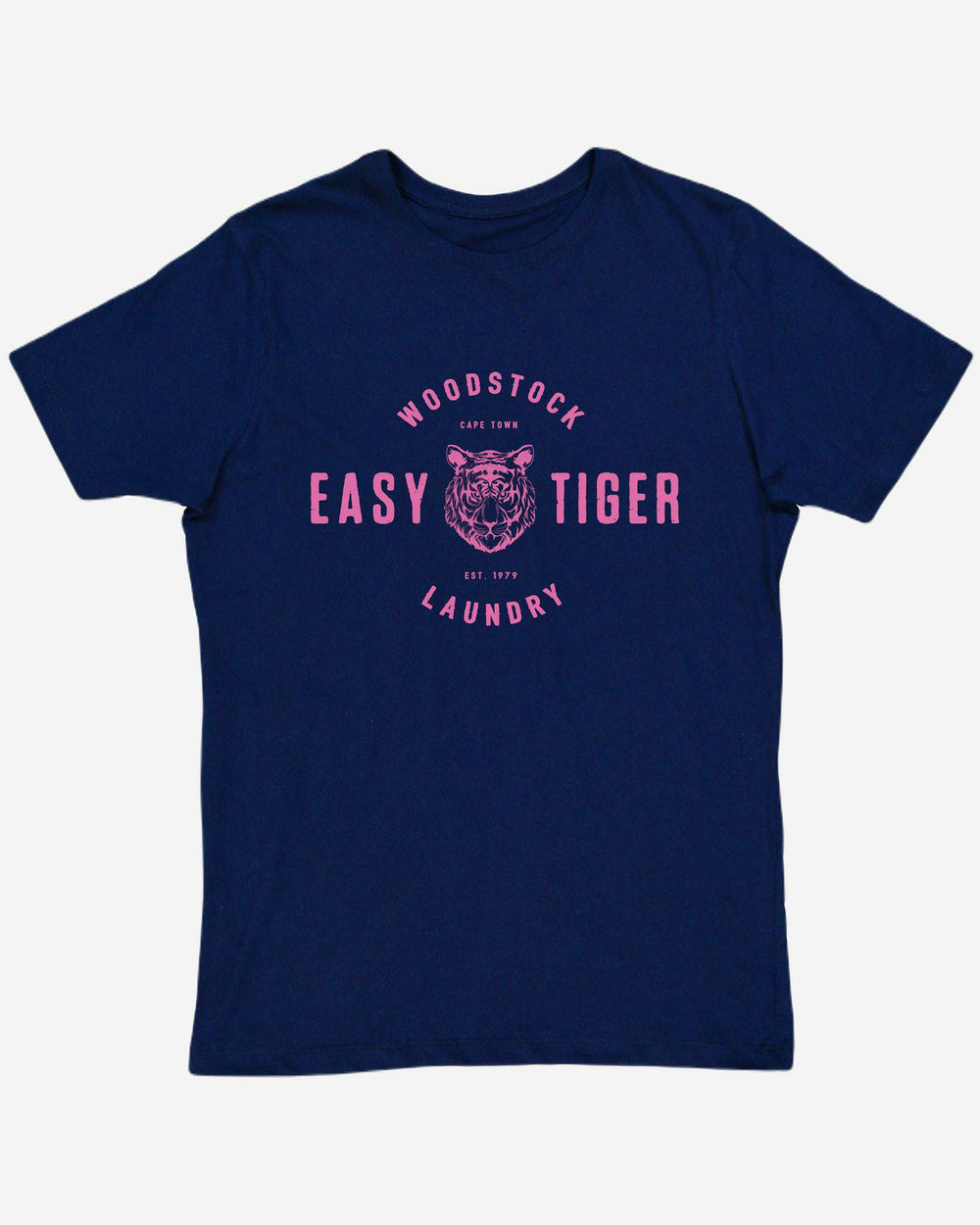 Womens t-shirt navy short sleeve