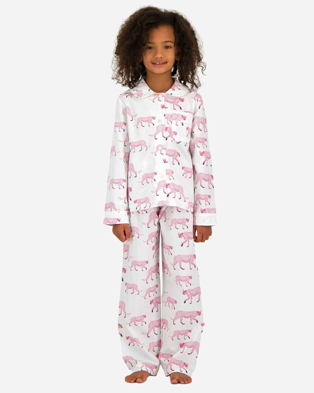 Girls pyjamas - Pink Cheetah