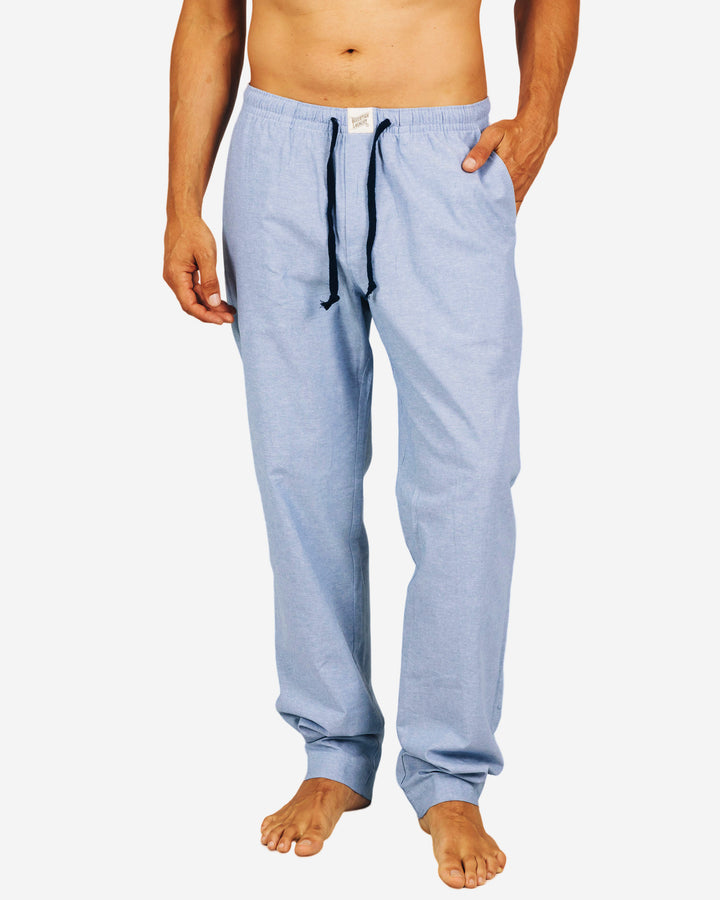 Men's lounge pants light blue