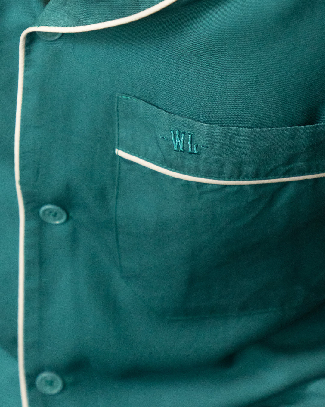 Men's Pyjamas - Teal Tencel