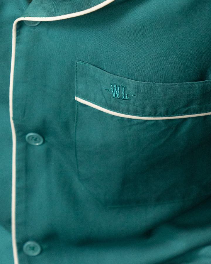 Men's Pyjamas - Teal Tencel