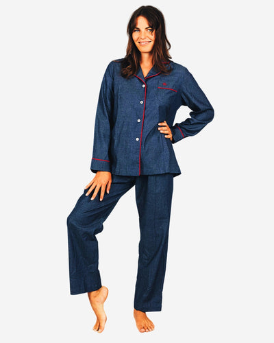 Womens blue pyjamas