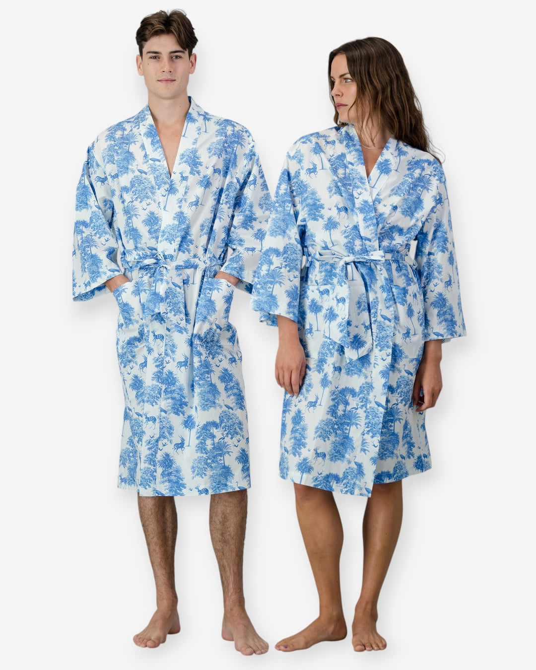 Blue kimono