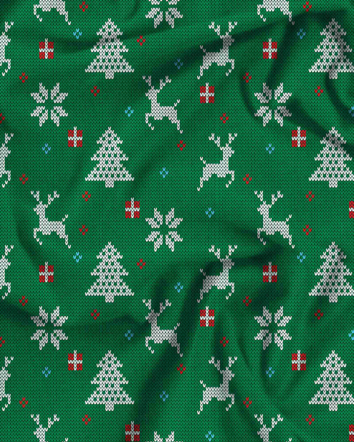 Green Christmas Boxers for men