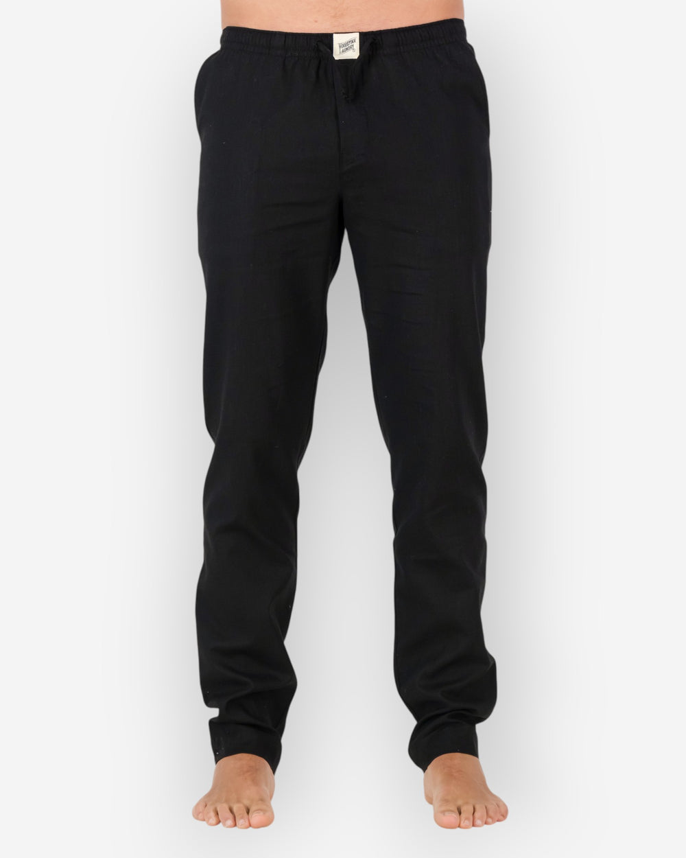 Mens black linnen pants