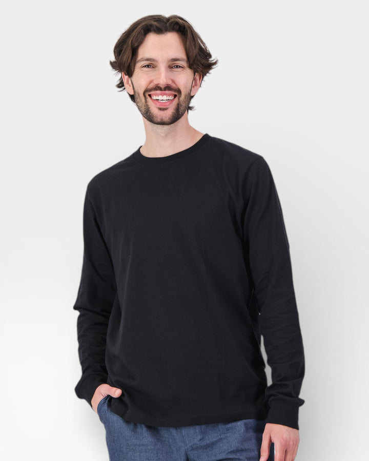 Men's Pyjama Set - Denim Cloud Black