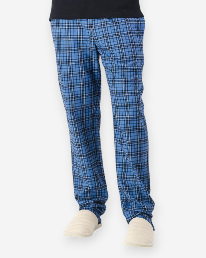 Flanellbyxor Herr - Camden Blue