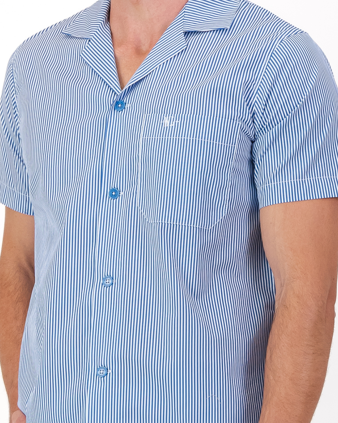 Men's short pyjamas – Harbour Stripes