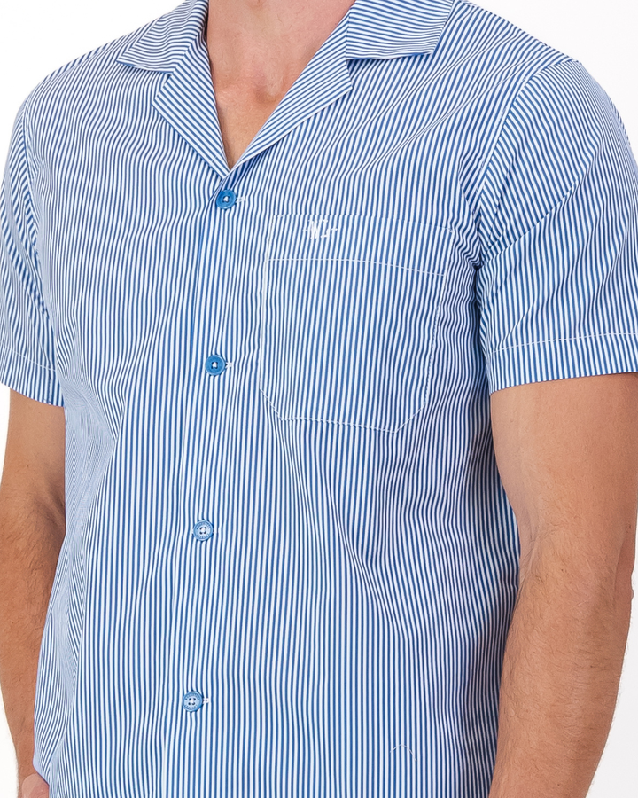 Men's short pyjamas – Harbour Stripes