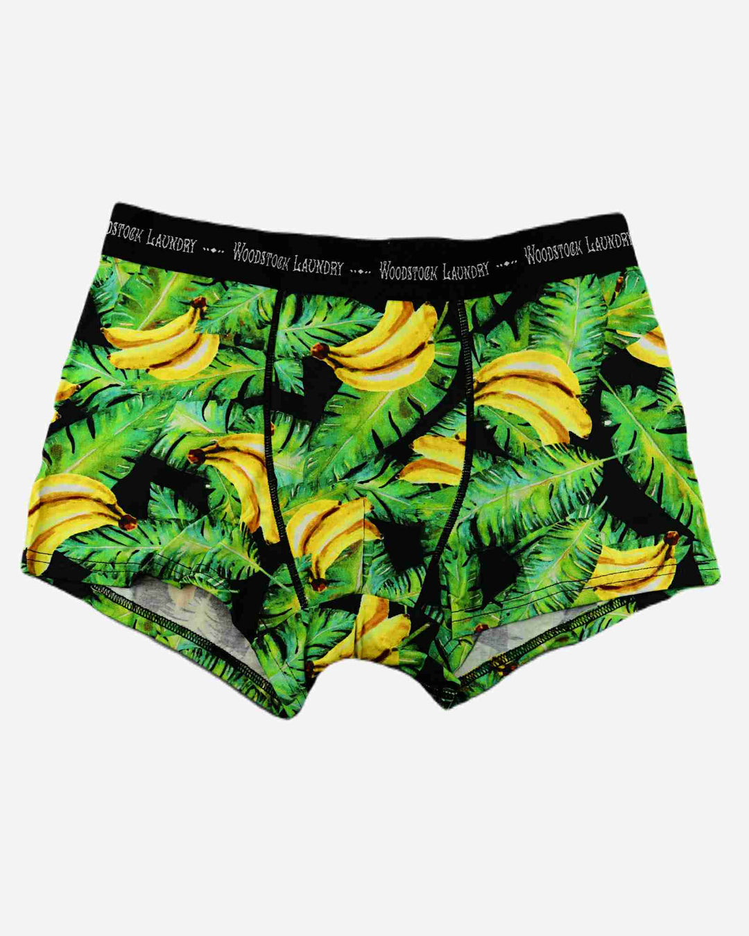 Mens boxer briefs bananas on leaves