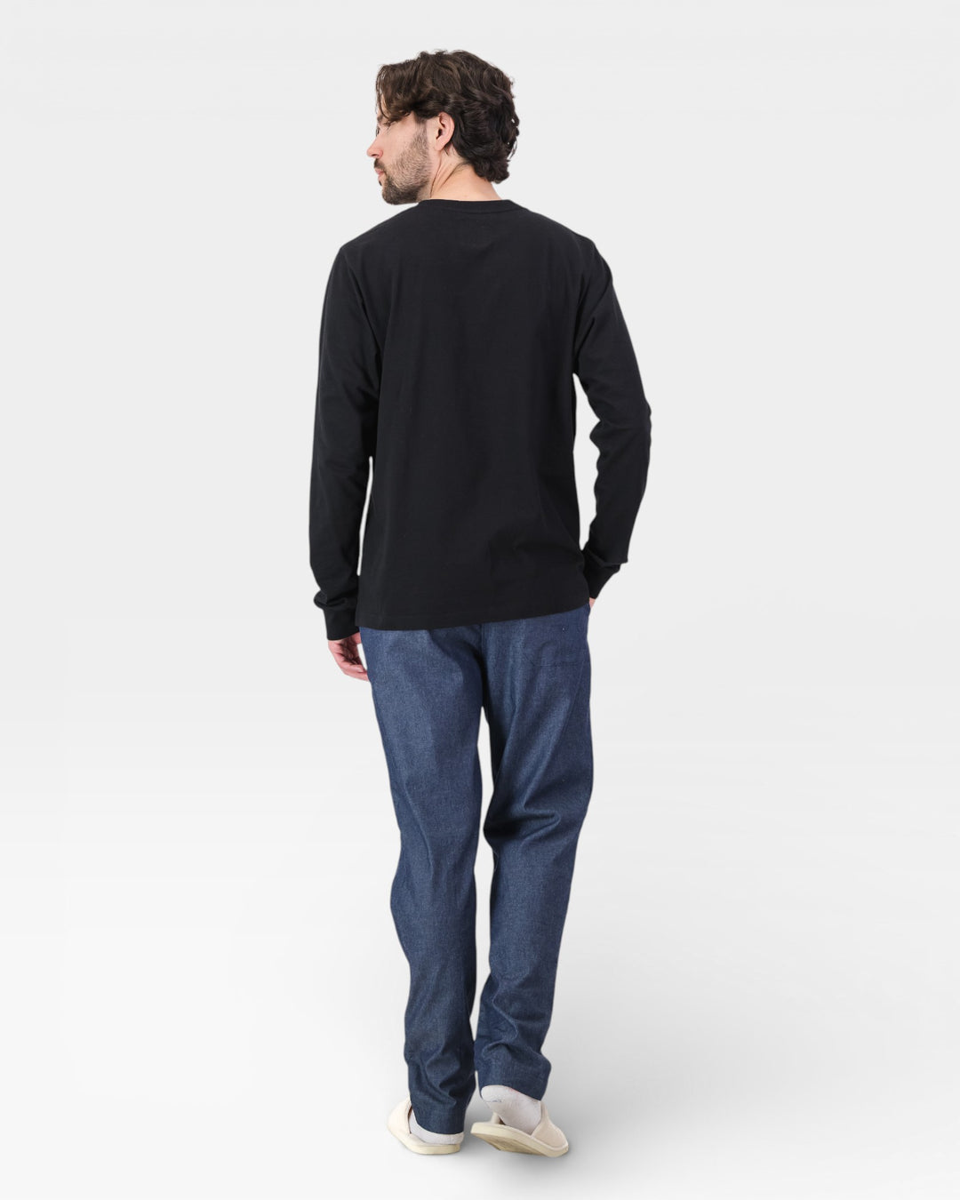 Men's Pyjama Set - Denim Black