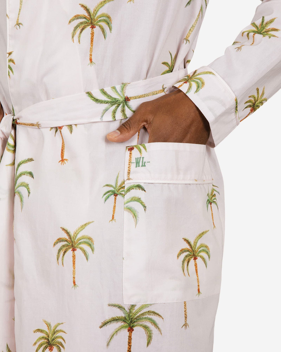 Men's Summer Dressing Gown - Palm Beach | Woodstock Laundry AD Men's Summer Dressing Gown - Palm Beach | Woodstock Laundry AD