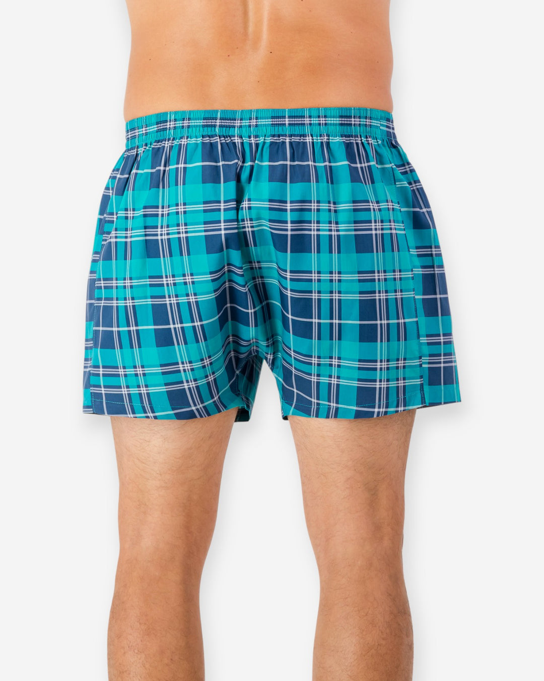 Men's Boxer Shorts - Billy Navy Green