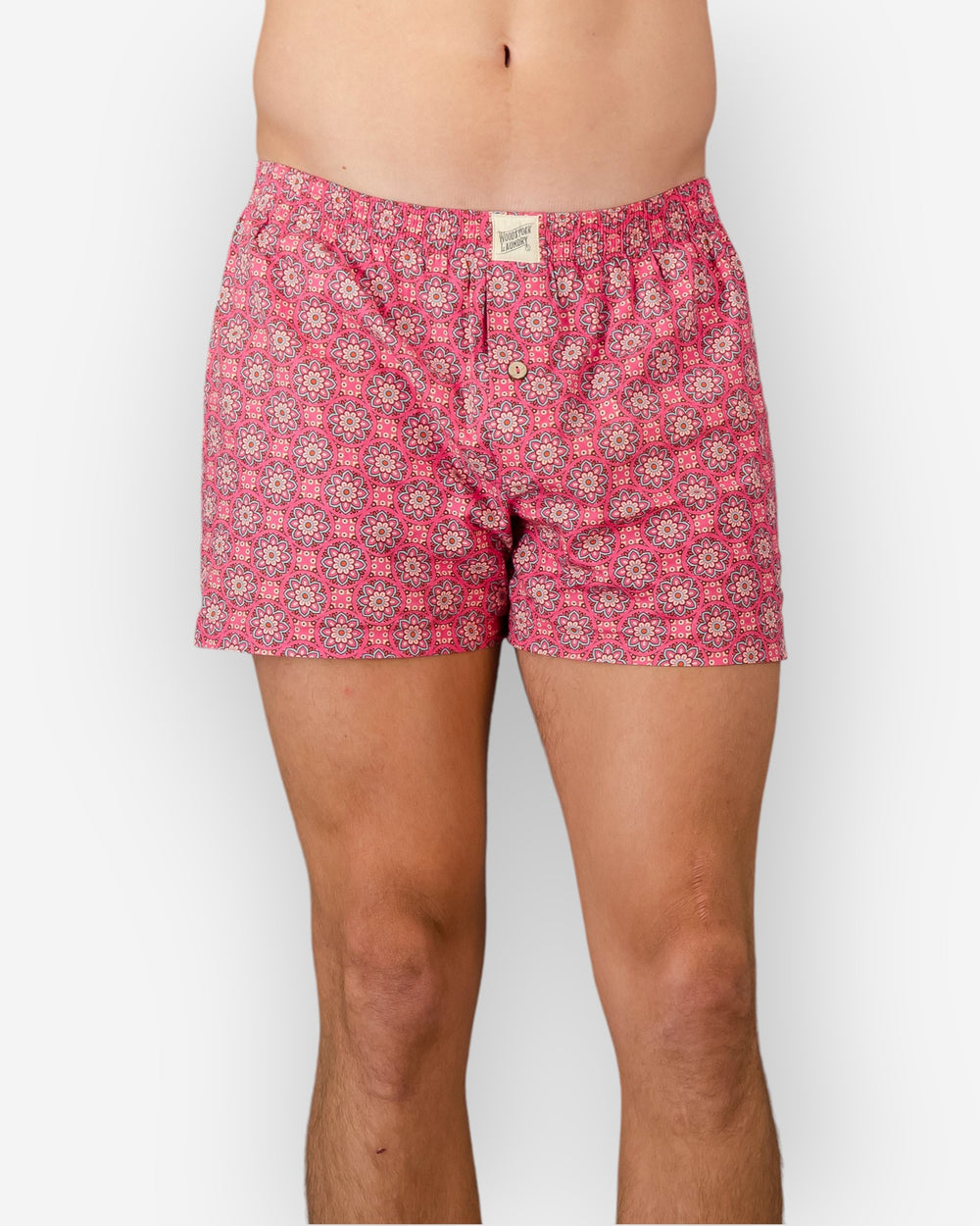 Mens pink boxers