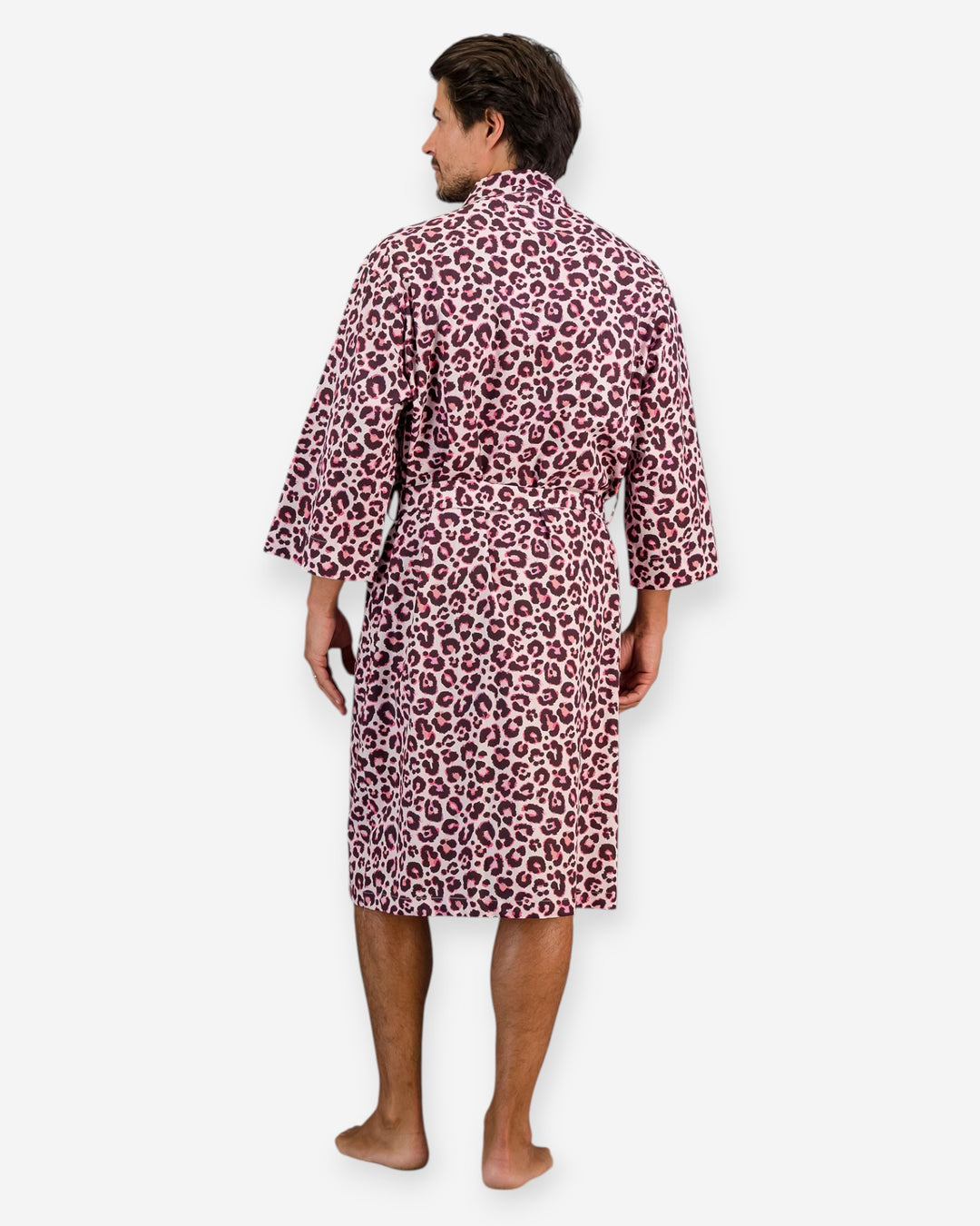 Kimono - Leopard Pink