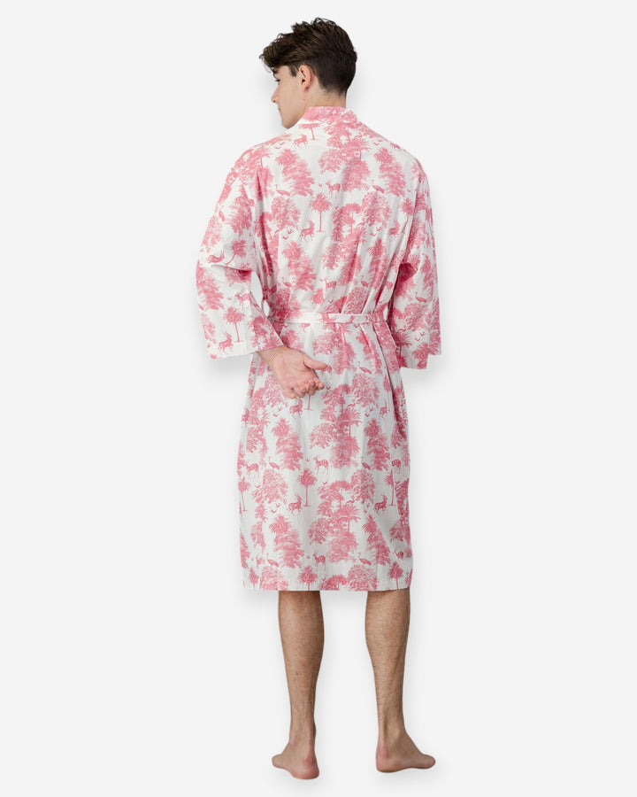 Mens Pink kimono