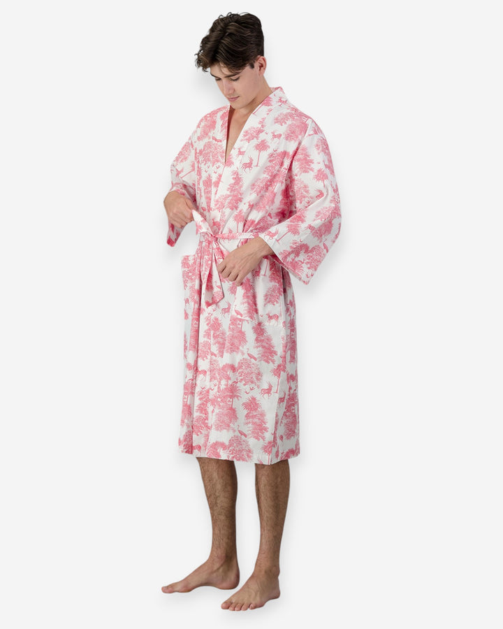 Mens Pink kimono
