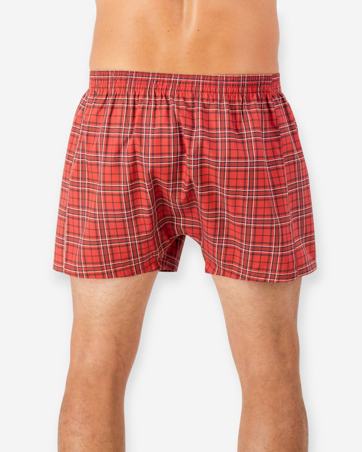 Men's Boxer Shorts - Camden Red