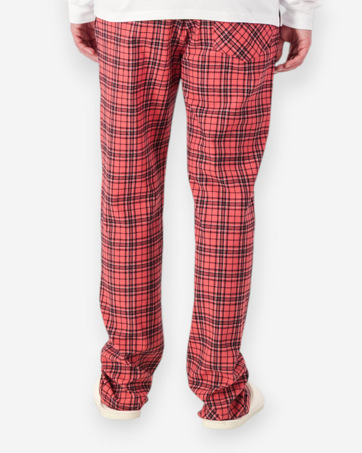 Flanellbyxor Herr - Camden Red