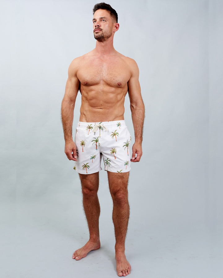 Mens beige swim shorts - Palm Beach