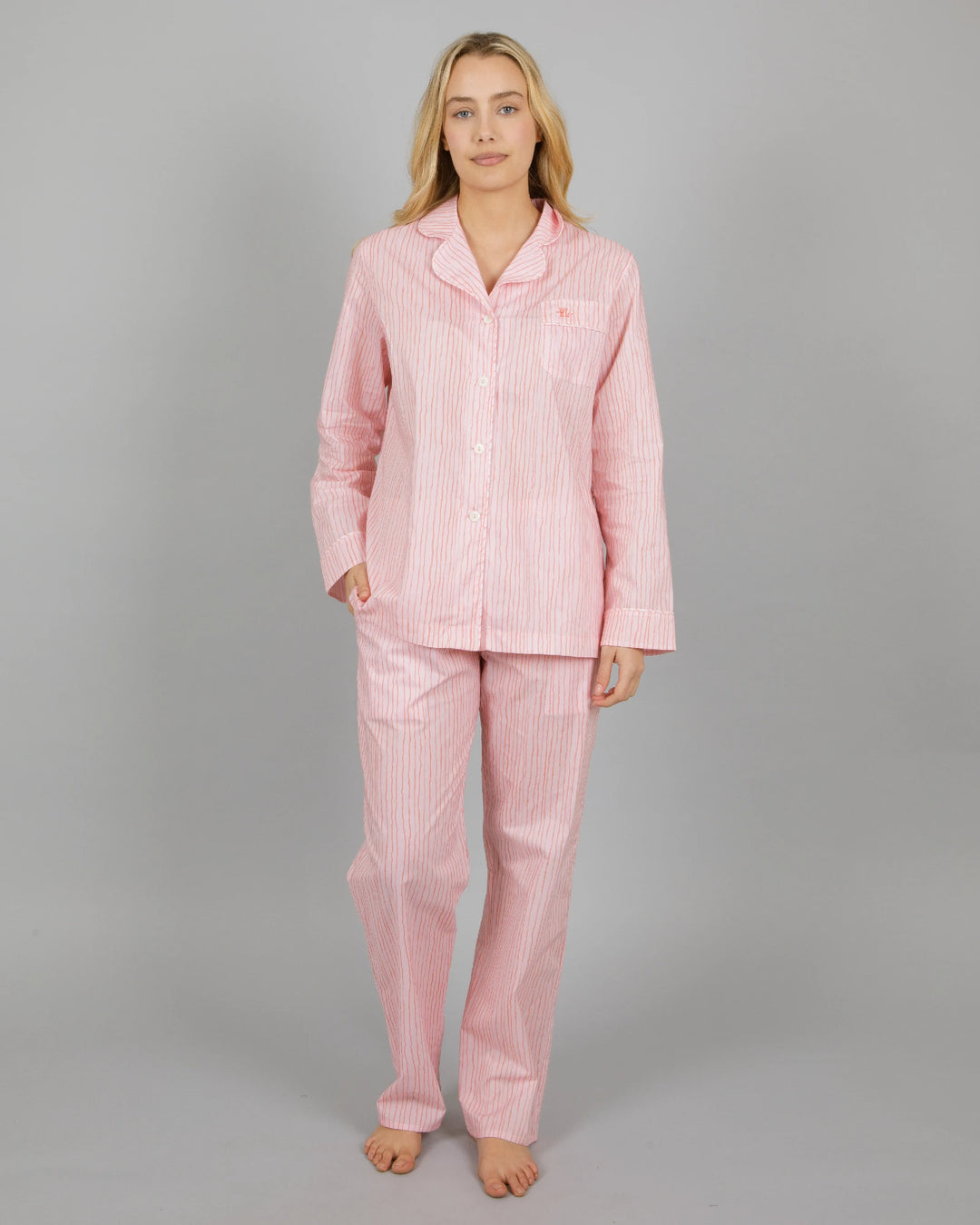 Pink Stripe Pyjamas