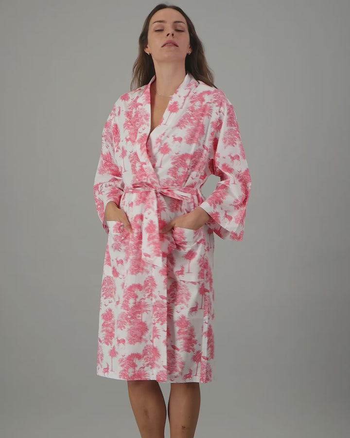 Womens Pink kimono