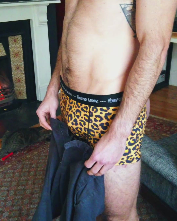 Kalsonger herr - Leopard Skin