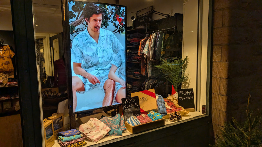 The pyjamas store in Stockholm