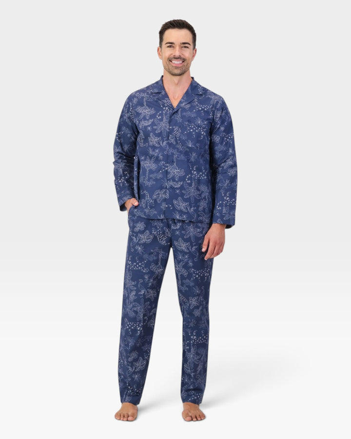 Pyjamas Herr – Tropical Leopard