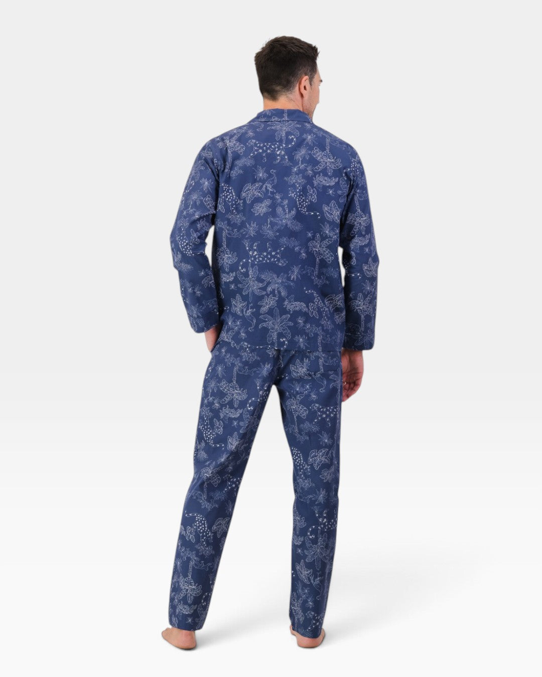 Pyjamas Herr – Tropical Leopard